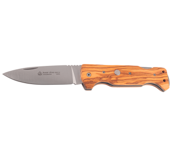 Navaja plegable Puma IP Boxer 298312 mango de madera de olivo 10.6cm