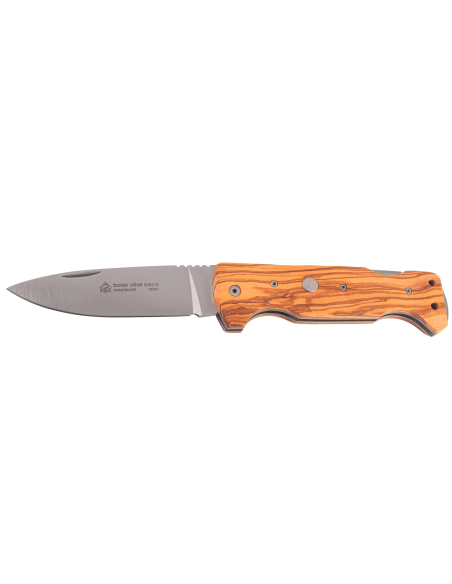 Puma IP Boxer folding knife 298312 olive wood handle 10.6cm