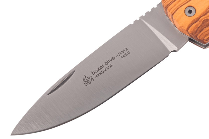 Puma IP Boxer folding knife 298312 olive wood handle 10.6cm