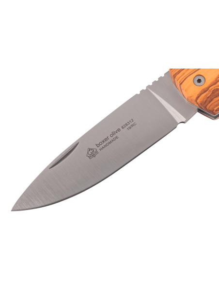 Puma IP Boxer folding knife 298312 olive wood handle 10.6cm