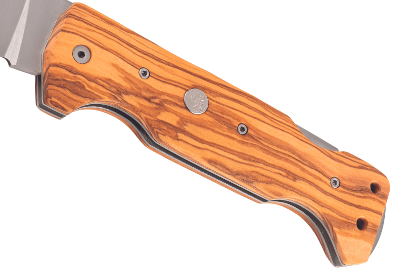 Puma IP Boxer folding knife 298312 olive wood handle 10.6cm
