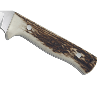 Kniv Puma IP Nordic I Stag 310712 blad 11,4cm hornhandtag + läderslida 2
