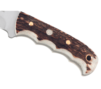 Faca Puma IP Catamount Stag II 304211 Lâmina de 11,1 cm cabo em chifre + bainha em pele 2