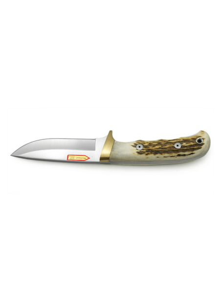 Kniv Puma IP Trapper Stag 309410 blad 11 cm gevirhåndtak + skinnslire