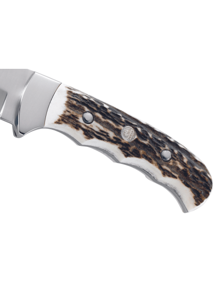Puma IP Outdoor Hunter Stag 331811 veitsi 10.6cm terä sarvikuonokahva + nahkatuppi