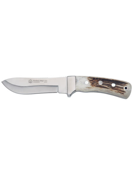 Messer Puma IP Montero Stag 329712 Klinge 12cm Hirschgeweihgriff + Lederetui