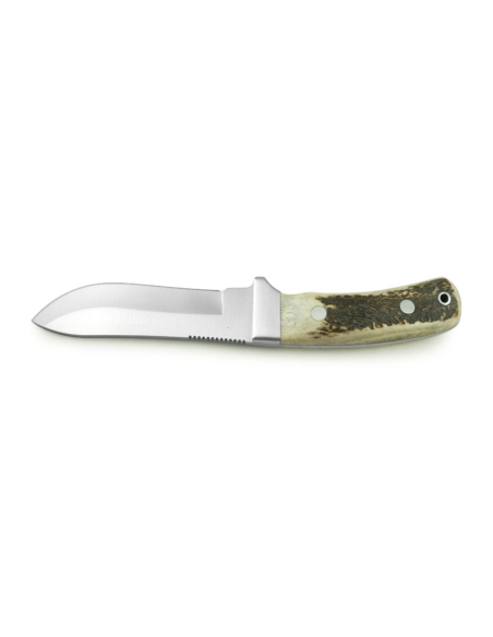 Messer Puma IP Montero Stag 329712 Klinge 12cm Hirschgeweihgriff + Lederetui