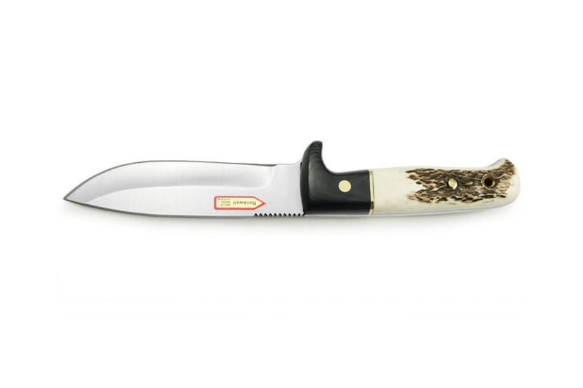 Puma IP Wildmeister Stag 366212 knife 11,8cm blade antler/micarta handle + leather sheath