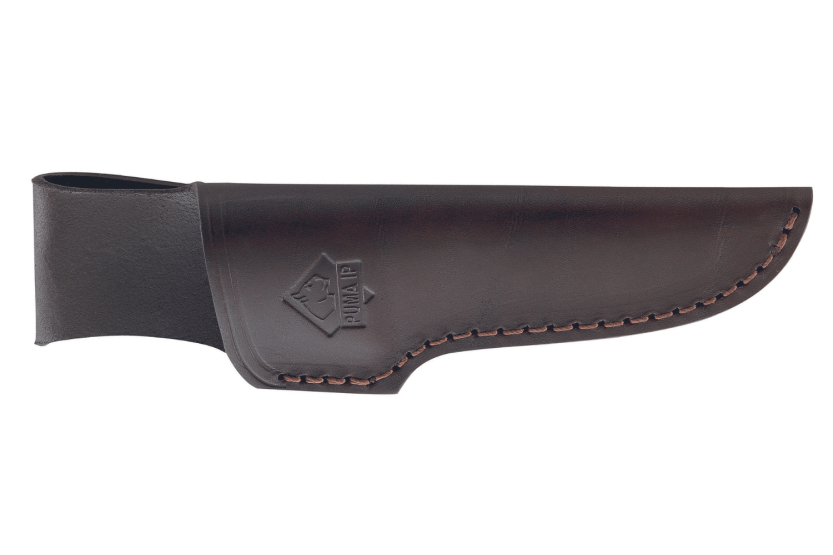 Puma IP Wildmeister Stag 366212 mes 11,8cm lemmet gewei/micarta handvat + leren schede