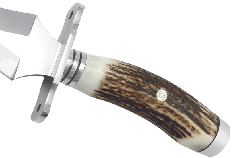 Puma IP Catcher II Stag 312723 kniv 23,3cm blad hjorthorn handtag + läderslida