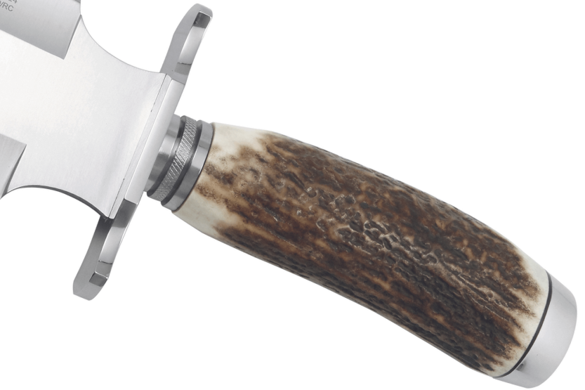 Puma IP Catcher III Stag 310524 knife 23,3cm blade antler handle + leather sheath