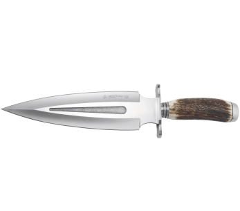 Puma IP Catcher III Stag 310524 kniv 23,3cm blad hjorthorn handtag + läderslida