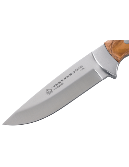 Puma IP Outdoor Hunter Olive Knife 332211 lama da 10,6 cm manico in legno d'oliva + fodero in pelle