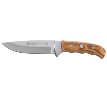 Puma IP Outdoor Hunter Olive Knife 332211 10,6 cm blad olivträhandtag + läderslida