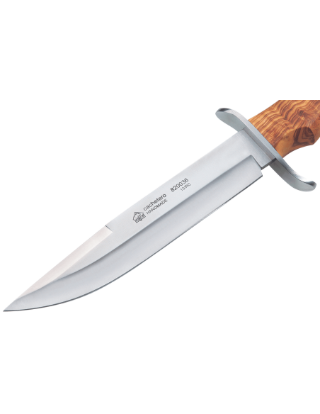 Puma IP Cachetero kniv 304117 17,3 cm blad olivträhandtag + läderslida