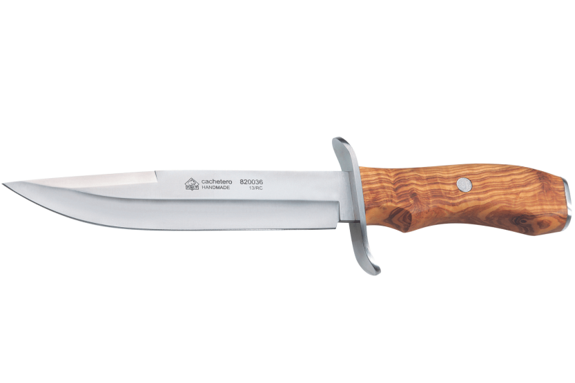 Puma IP Cachetero kniv 304117 17,3 cm blad olivträhandtag + läderslida