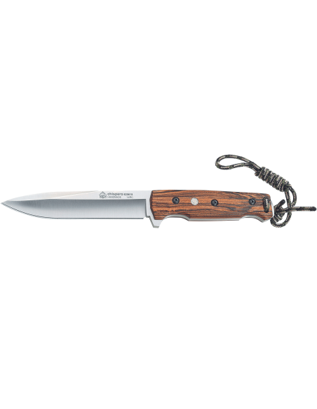 Puma IP Chispero 335615 knife 15cm blade bocote wood handle + leather sheath + firelighter