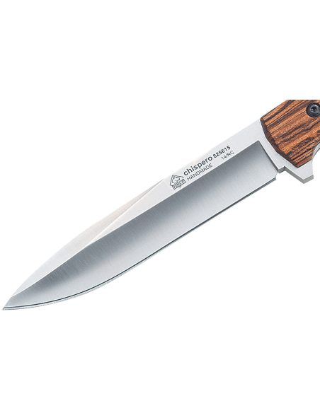 Messer Puma IP Chispero 335615 Klinge 15cm Bocote-Holzgriff + Lederetui + Feueranzünder