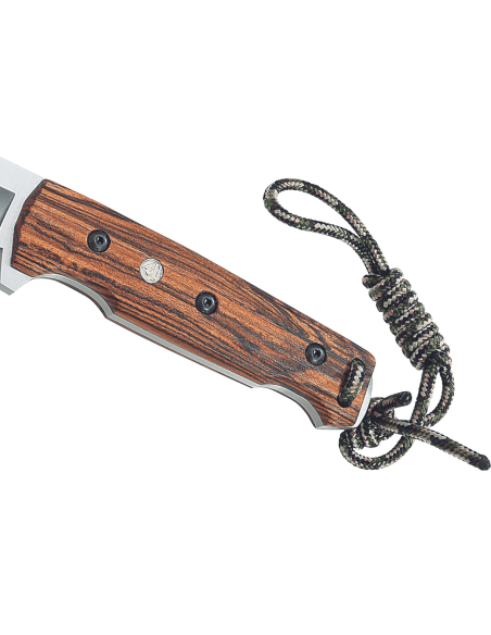 Puma IP Chispero 335615 kniv 15cm blad bocoträhandtag + läderslida + eldtändare