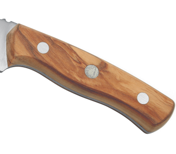 Puma Knife IP Valencia Olive 328410 9,3cm terä oliivipuinen kahva + nahkatuppi 2