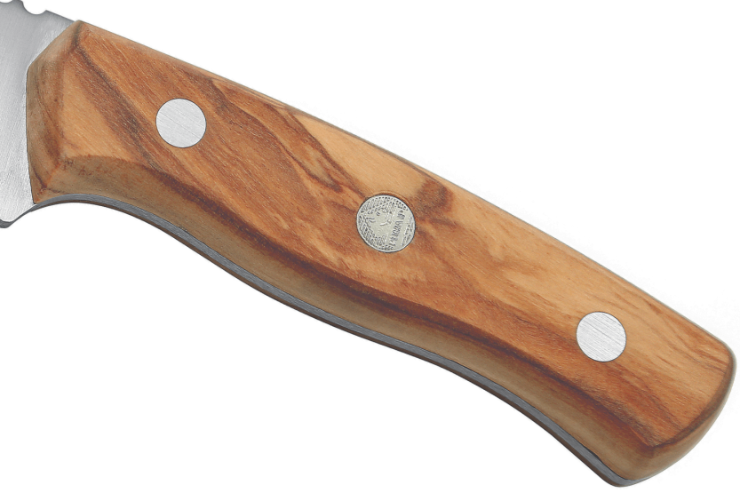 Puma Knife IP Valencia Olive 328410 9,3 cm blad oliventræhåndtag + læderskede