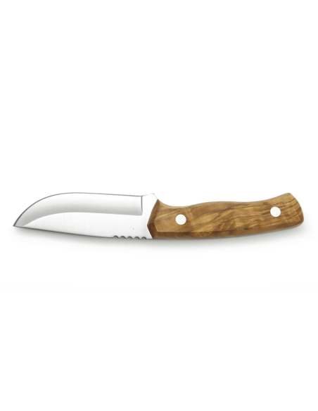 Puma Knife IP Valencia Olive 328410 9,3cm blade olive wood handle + leather sheath