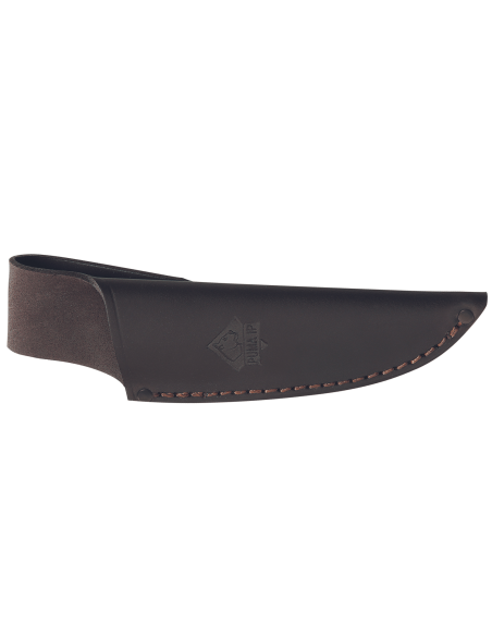 Puma IP La Ola Olive Knife 267910 10 cm blad oliventræhåndtag + læderskede