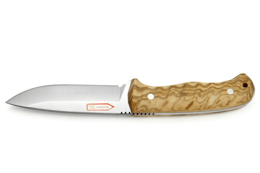 Messer Puma IP Ondular I Olive 268611 Klinge 11cm Griff aus Olivenholz + Lederetui