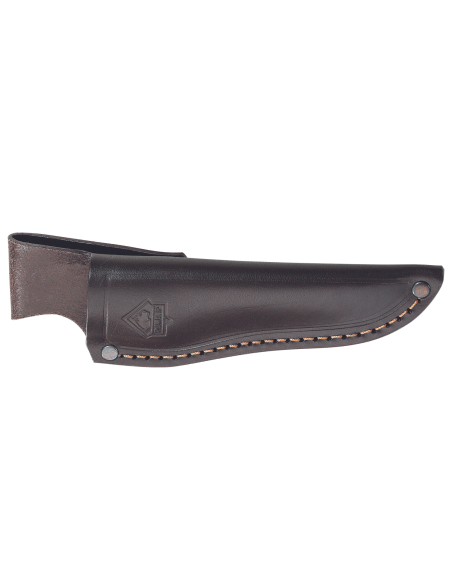 Messer Puma IP Ondular I Olive 268611 Klinge 11cm Griff aus Olivenholz + Lederetui