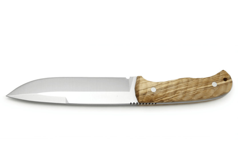 Puma Knife IP Ondular IV 267215 15 cm klinge oliventræhåndtag + læderskede