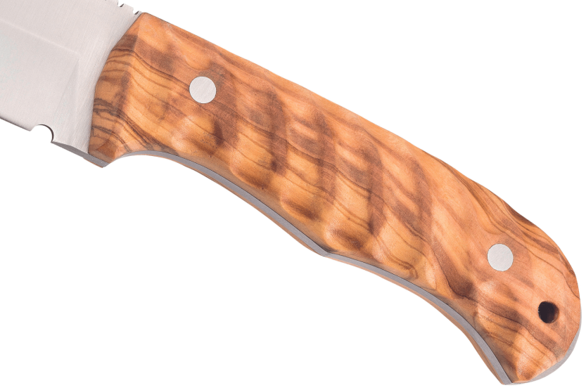 Puma Knife IP Ondular IV 267215 15 cm klinge oliventræhåndtag + læderskede