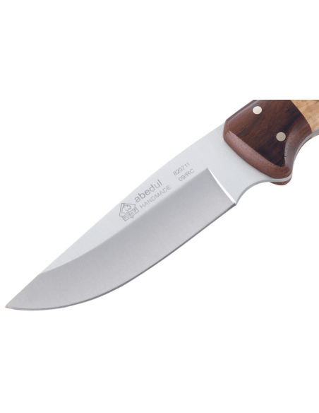 Cuchillo Puma IP Abedul 309711 Hoja 10.2cm mango abedul/cocobolo + funda cuero