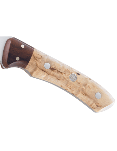 Cuchillo Puma IP Abedul 309711 Hoja 10.2cm mango abedul/cocobolo + funda cuero