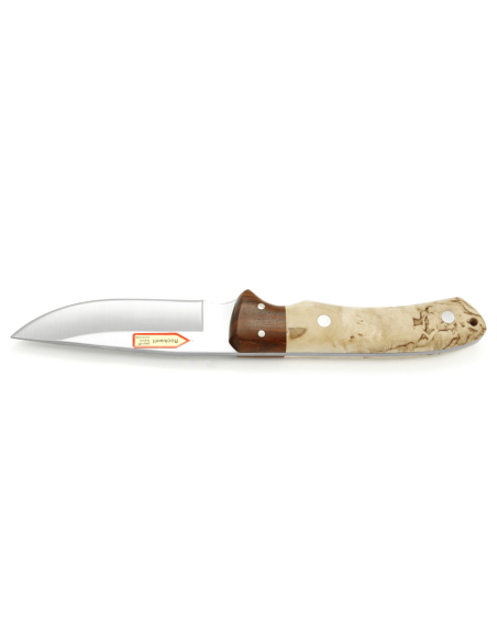 Cuchillo Puma IP Abedul 309711 Hoja 10.2cm mango abedul/cocobolo + funda cuero