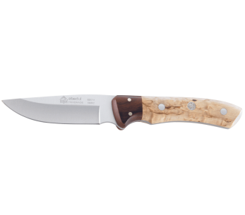 Puma IP Abedul 309711 kniv 10,2cm blad björk/cocobolo handtag + läderslida