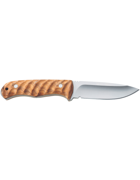 Puma Kniv IP Ondular III Olive 310210 10,2cm blad olivträhandtag + läderslida