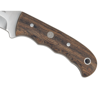 Puma IP Catamount II Eiche 307411 knife 11cm blade oak handle + leather sheath 2