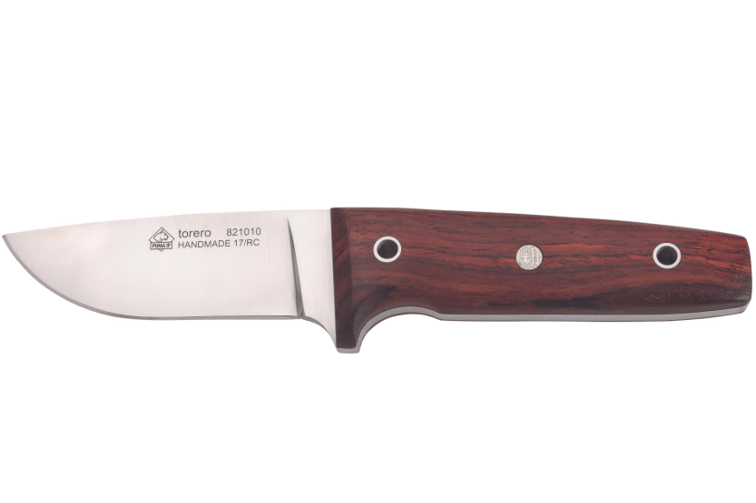 322810 Puma IP Torero knife 10.2cm blade cocobolo handle + leather sheath