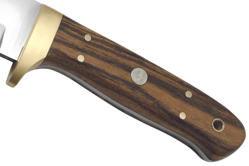 Puma IP Elk Hunter Eiche coltello 304510 10,5 cm lama in rovere manico + fodero in pelle