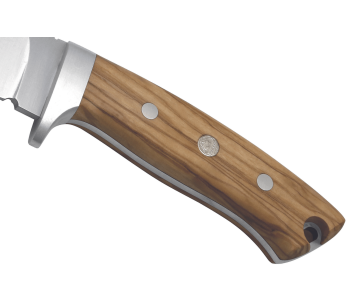 299911 Cuchillo Puma IP La Cabra hoja 10.2cm mango madera de olivo + funda de cuero 2