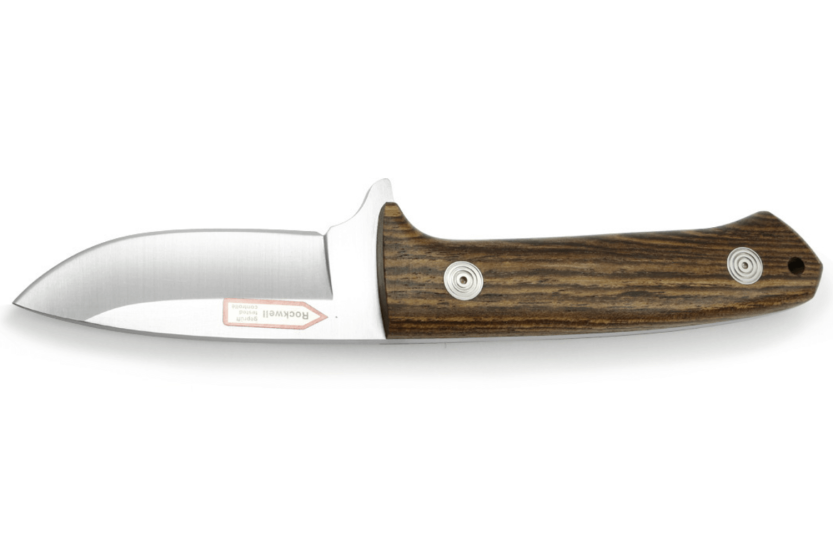 Cuchillo Puma IP Pollux II Roble 307609 9cm hoja mango madera bocote + funda cuero