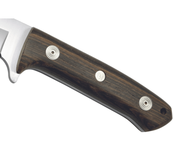 Kniv Puma IP Pollux I Ek 307612 blad 11,7cm bocoträhandtag + läderslida 2