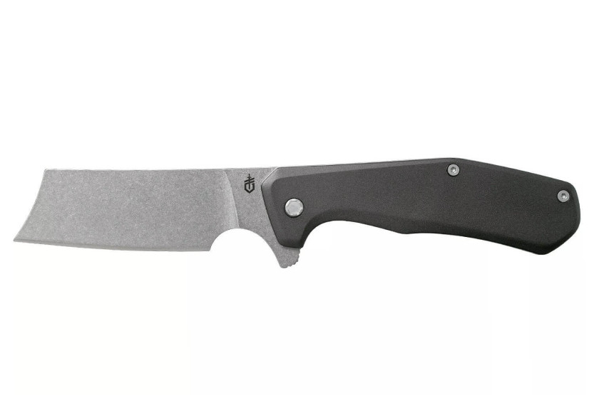 GE001808 Navalha dobrável Gerber New Asada com cabo de alumínio e aço inoxidável de 10,9 cm