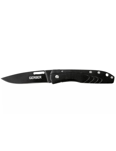 Gerber STL 2.5 foldekniv GE003680 svart stålhåndtak 8,6 cm