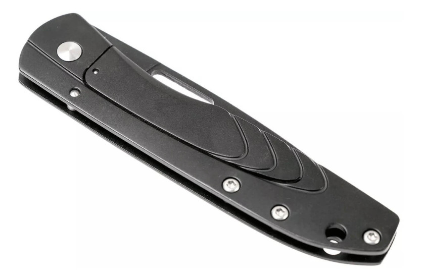 Gerber STL 2.5 foldekniv GE003680 svart stålhåndtak 8,6 cm