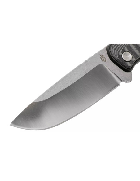 Gerber Downwind Mes GE001817 10.8cm lemmet G10 handgreep + schede met karabijnhaak