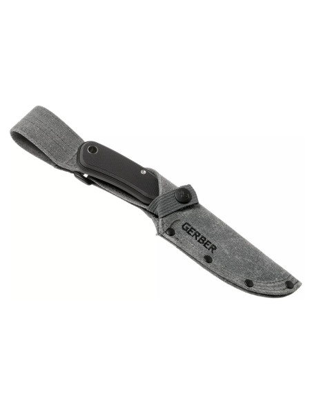 Gerber Downwind Knife GE001817 10,8 cm blad G10 håndtag + skede med karabinhage