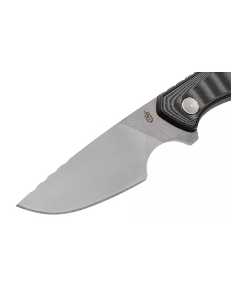 Gerber Downwind Caper GE001820 kniv 8,8 cm blad G10 håndtag + skede med karabinhage