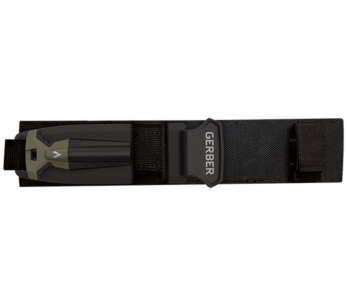 Cuchillo Gerber New Ultimate GE001830 12cm hoja semi-dentada mango polipropileno + funda nylon 2