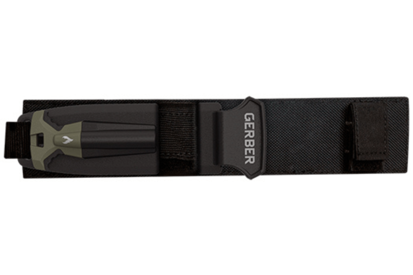 Gerber New Ultimate GE001830 semi-serrated blade 12cm polypropylene handle + nylon sheath